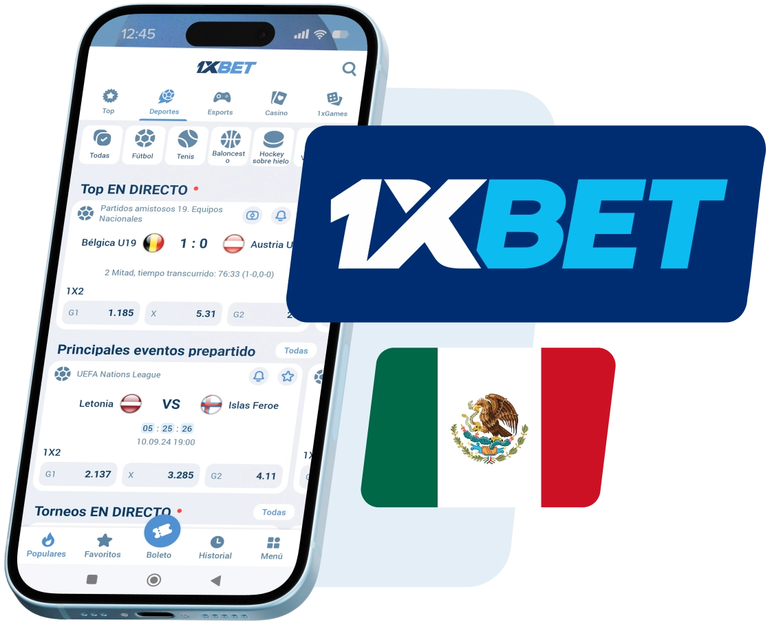 1xbet APP Mexico