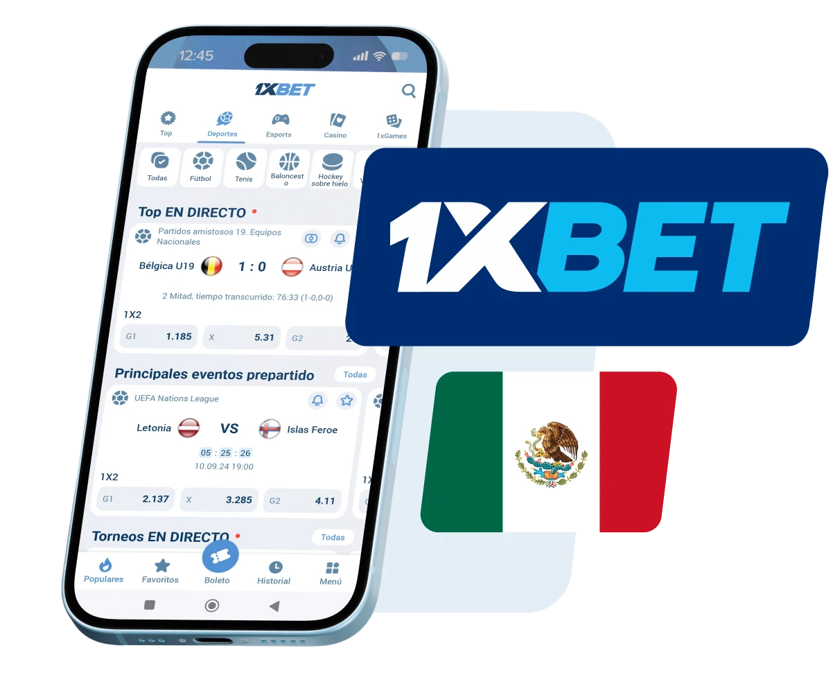 1xbet APP Mexico